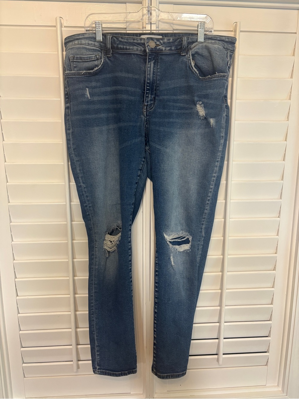 Vervet Skinny Leg Jeans Size 18